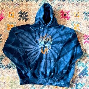 Jonas Brothers Burnin Up TyeDie Hoodie Sweatshirt